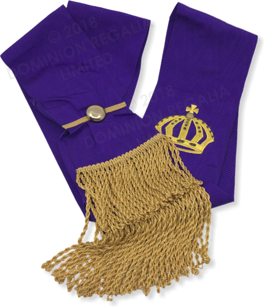 RCC Sovereign Sword Sash - Dominion Regalia Ltd.