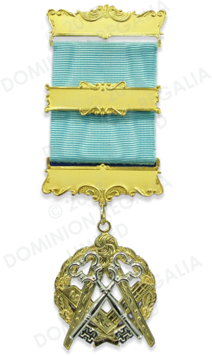 Masonic Treasurer's Service Jewel
