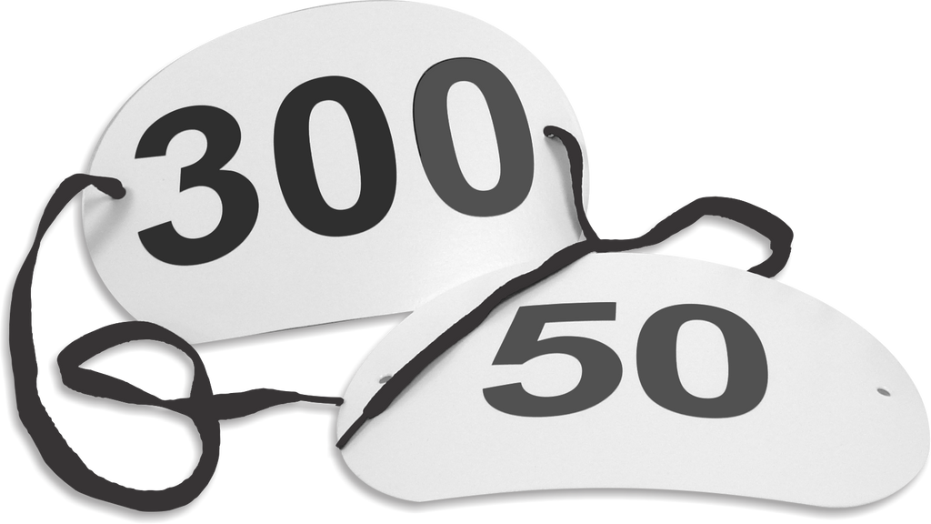 Riders' Numbers