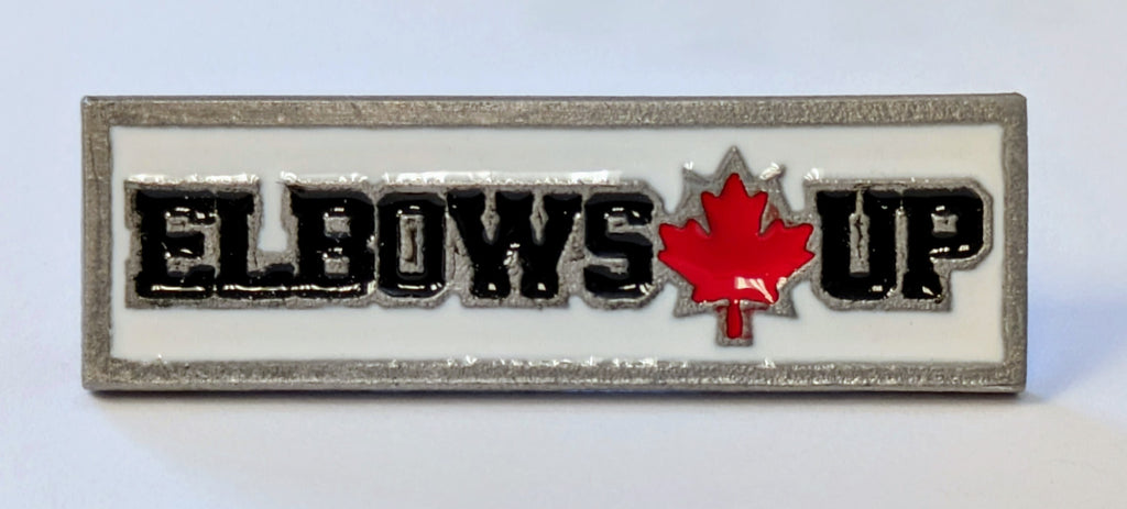 "Elbows UP" Lapel pin