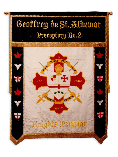 Embroidered Lodge & Shrine Banners