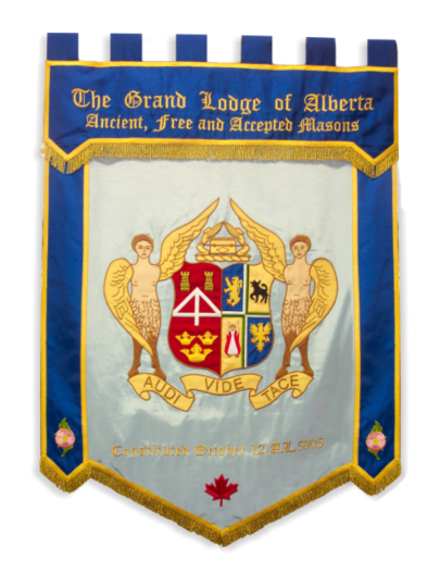 Embroidered Lodge & Shrine Banners