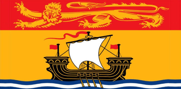 Canada Flag, Canadian Provincial Territories Flags, New Brunswick drapeau Flag