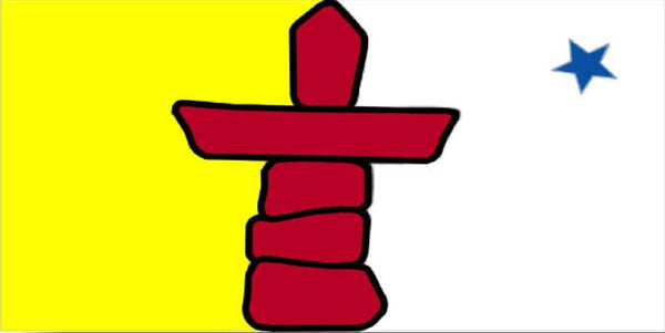 Canada Flag, Canadian Provincial Territories Flags, Nunavut Flag