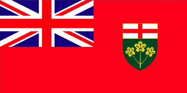 Canada Flag, Canadian Provincial Territories Flags, Ontario Flag