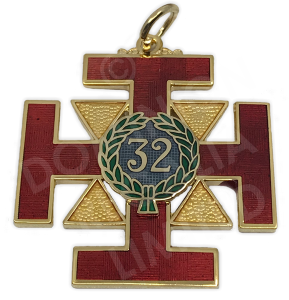 32nd Degree collar & Emblem - Dominion Regalia Ltd.